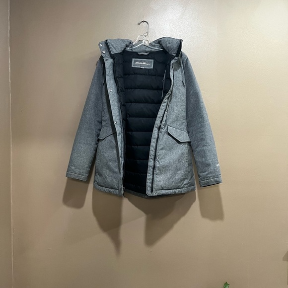 Eddie Bauer Women's Gray Ski Jacket - Picture 1 of 5